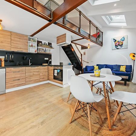 Loft Duplex A 2 Min De Paris - Parking Gratuit Appartement Le Pré-Saint-Gervais Buitenkant foto