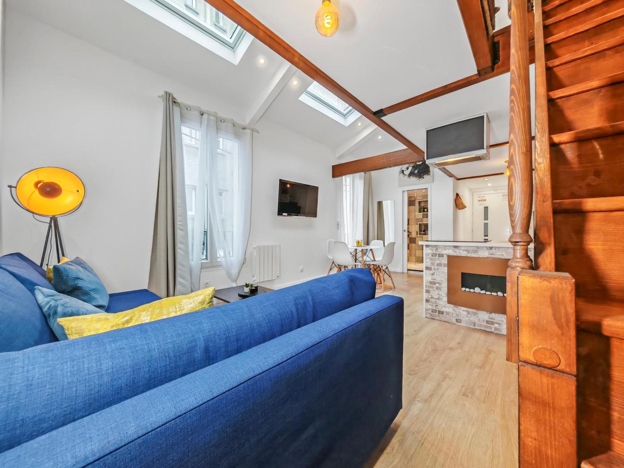 Loft Duplex A 2 Min De Paris - Parking Gratuit Appartement Le Pré-Saint-Gervais Buitenkant foto